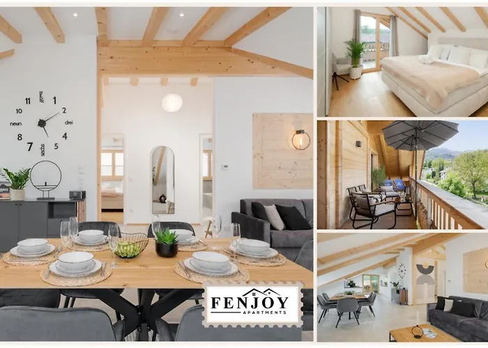 Fenjoy: Ferienapartment Mit Bergblick / Balkon / Bbq