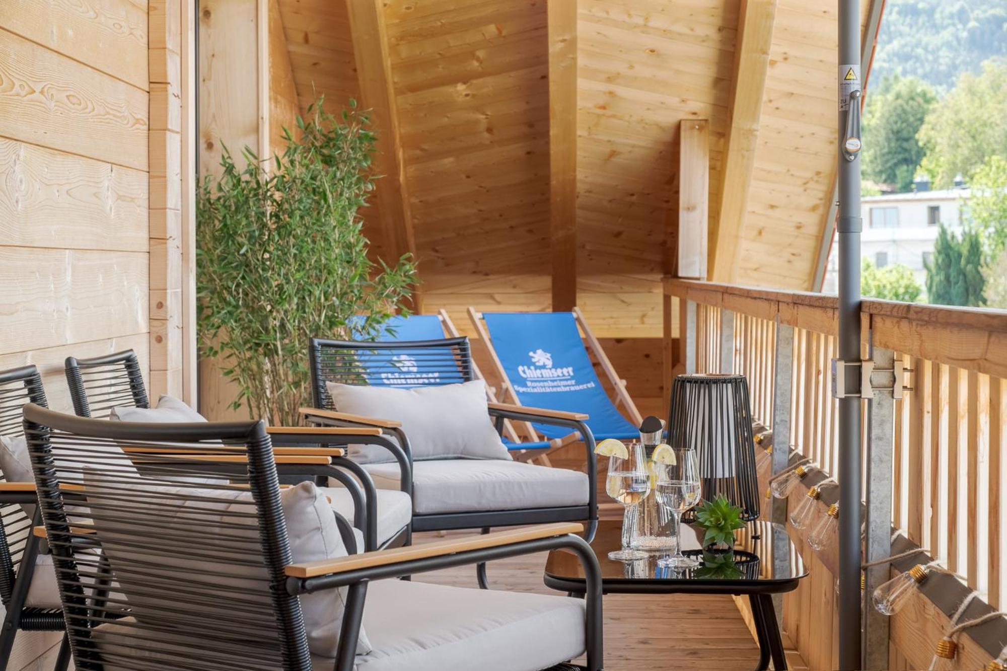 Apartment Fenjoy: Ferienapartment Mit Bergblick / Balkon / Bbq Bernau am Chiemsee
